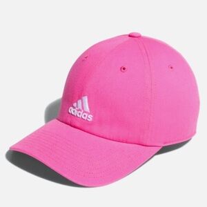 adidas Saturday Hat Youth Fit Pink One Size - NWT